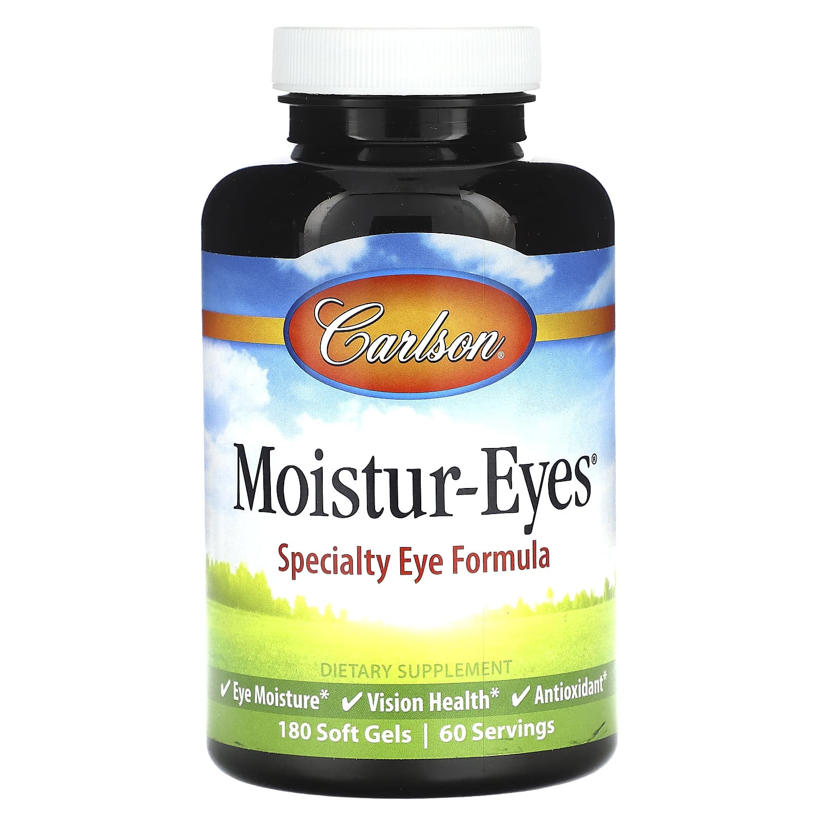 Carlson-Moistur-Eyes-180 Soft Gels