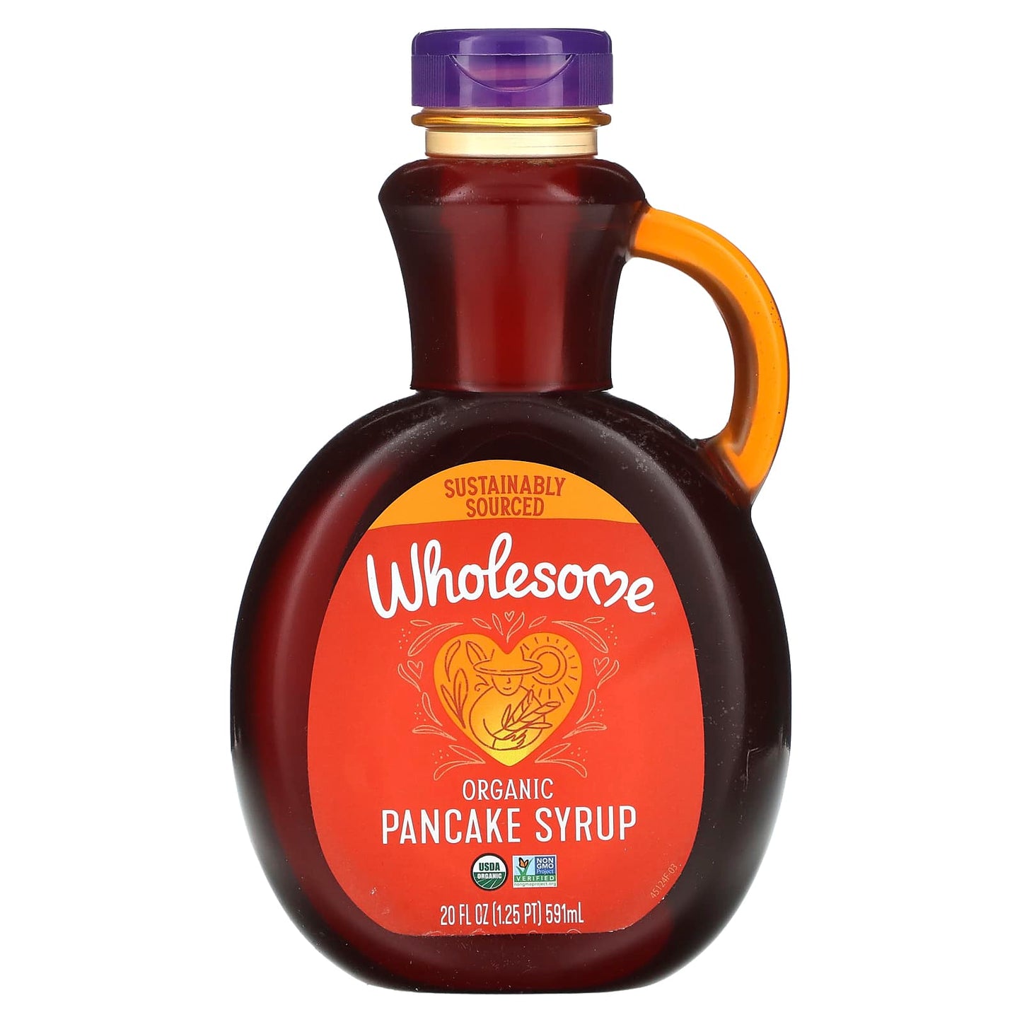 Wholesome Sweeteners-Organic Pancake Syrup-20 fl oz (591 ml)