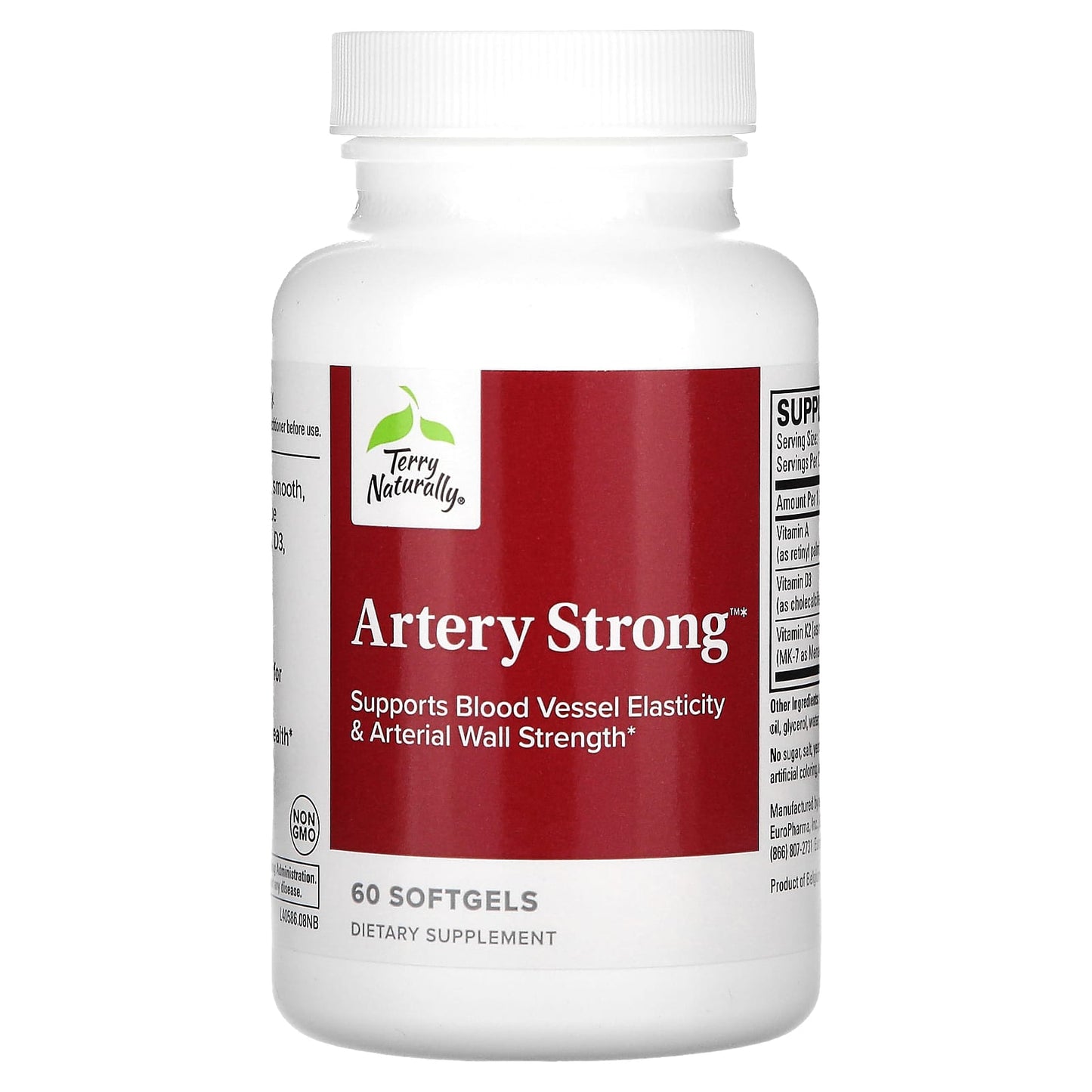 Terry Naturally, Artery Strong, 60 Softgels