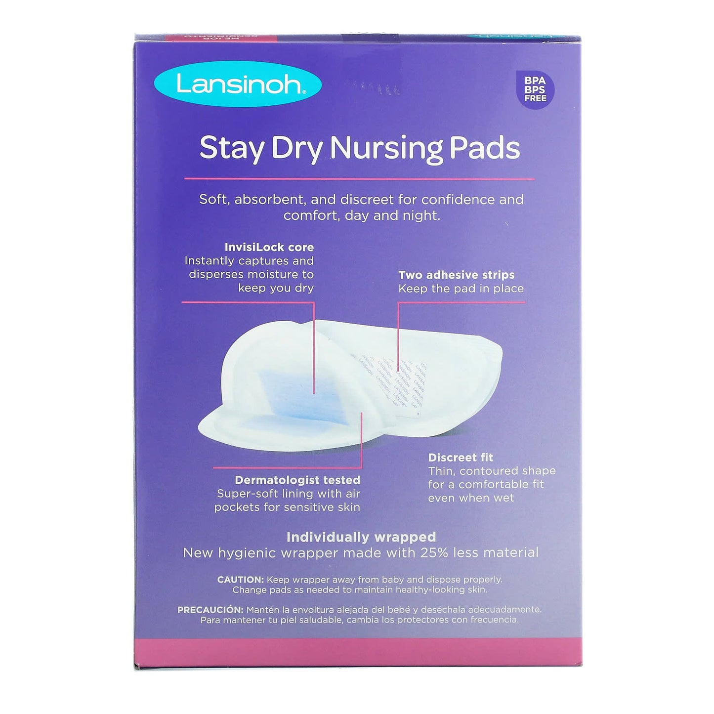 Lansinoh, Stay Dry Nursing Pads, 60 Pads