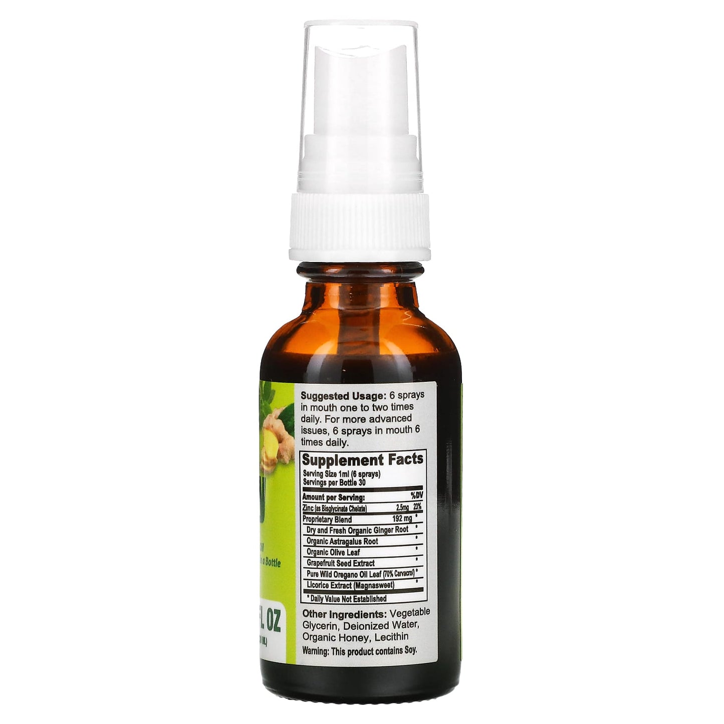 California Natural, Immunity Shots Spray, 1 oz (30 ml)