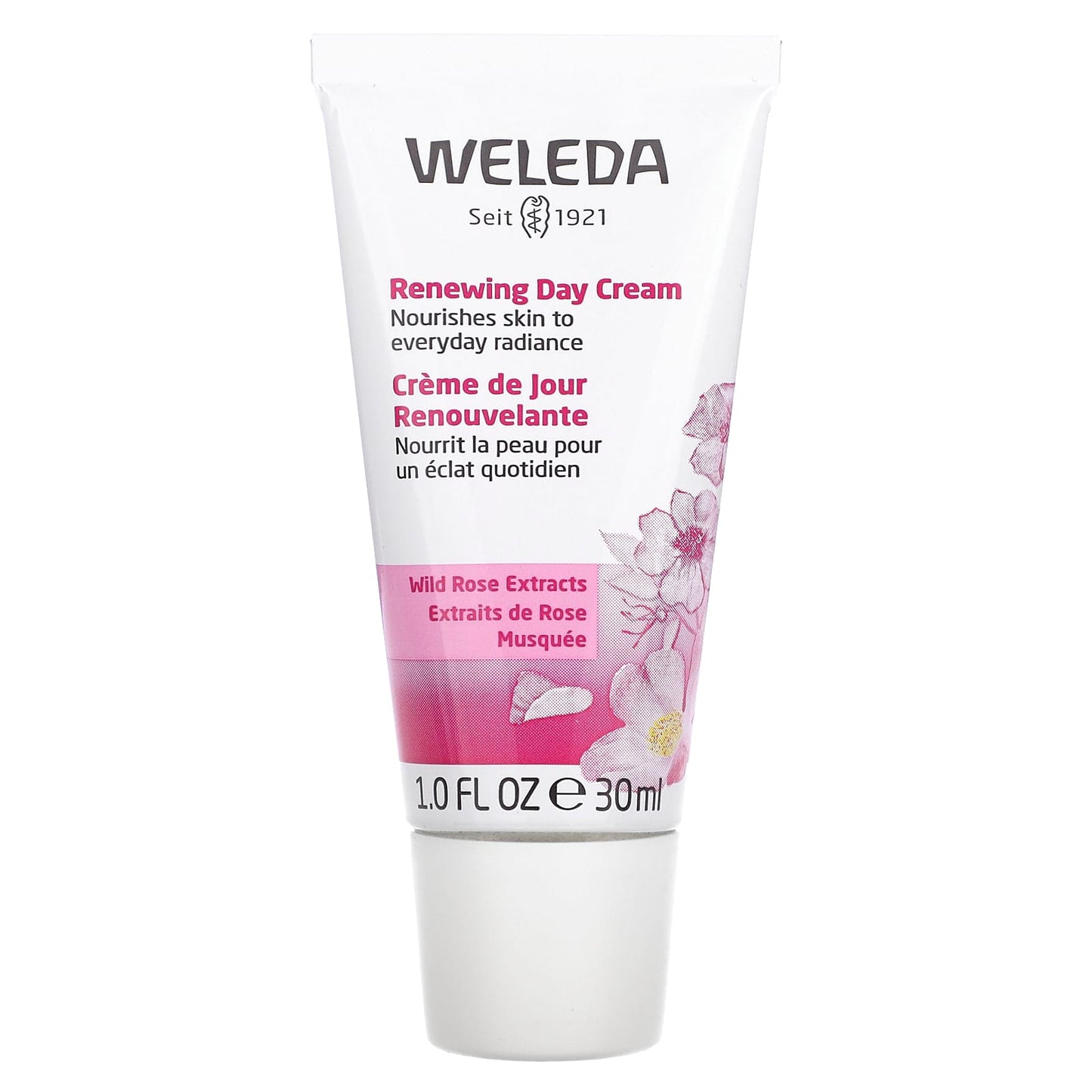 Weleda-Renewing Day Cream-Wild Rose Extracts-1.0 fl oz (30 ml)