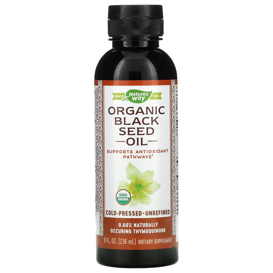 Nature's Way-Organic Black Seed Oil-8 fl oz (236 ml)