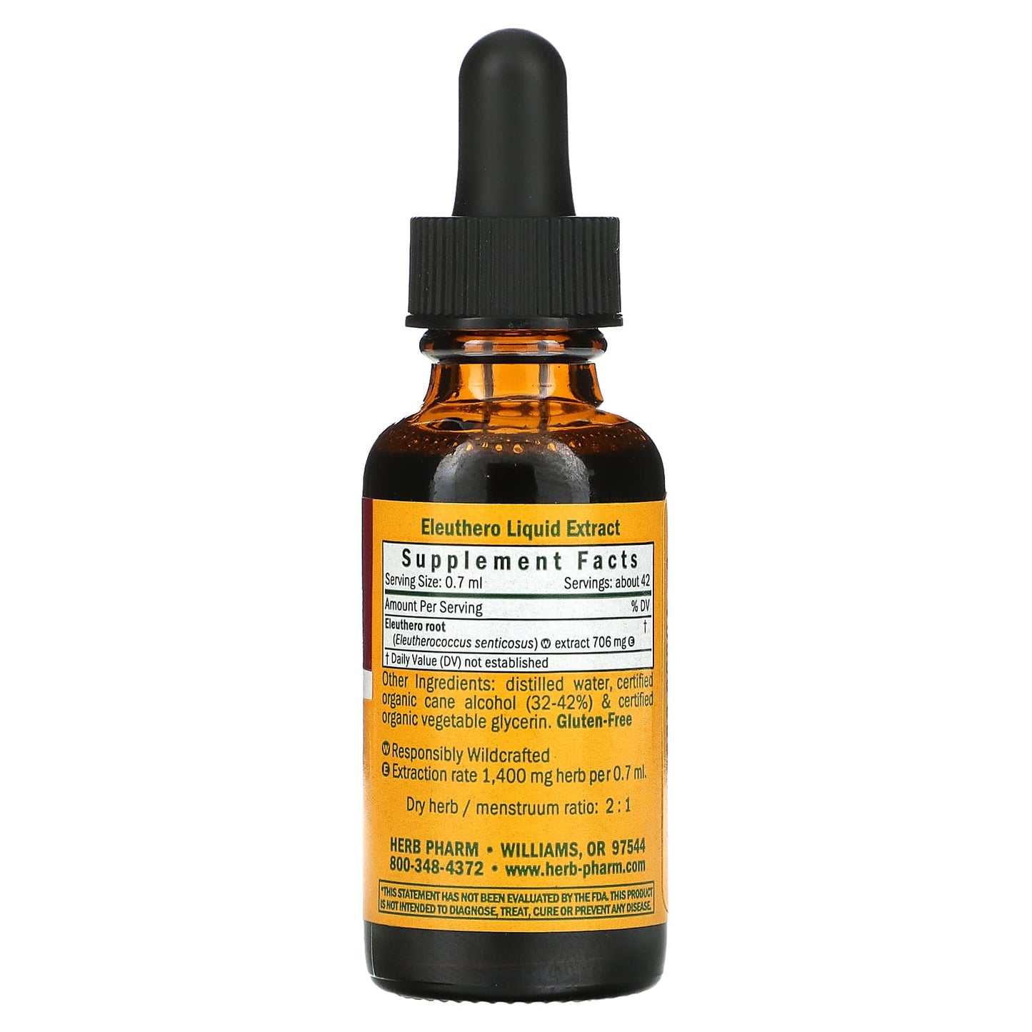 Herb Pharm, Eleuthero, 1 fl oz (30 ml)