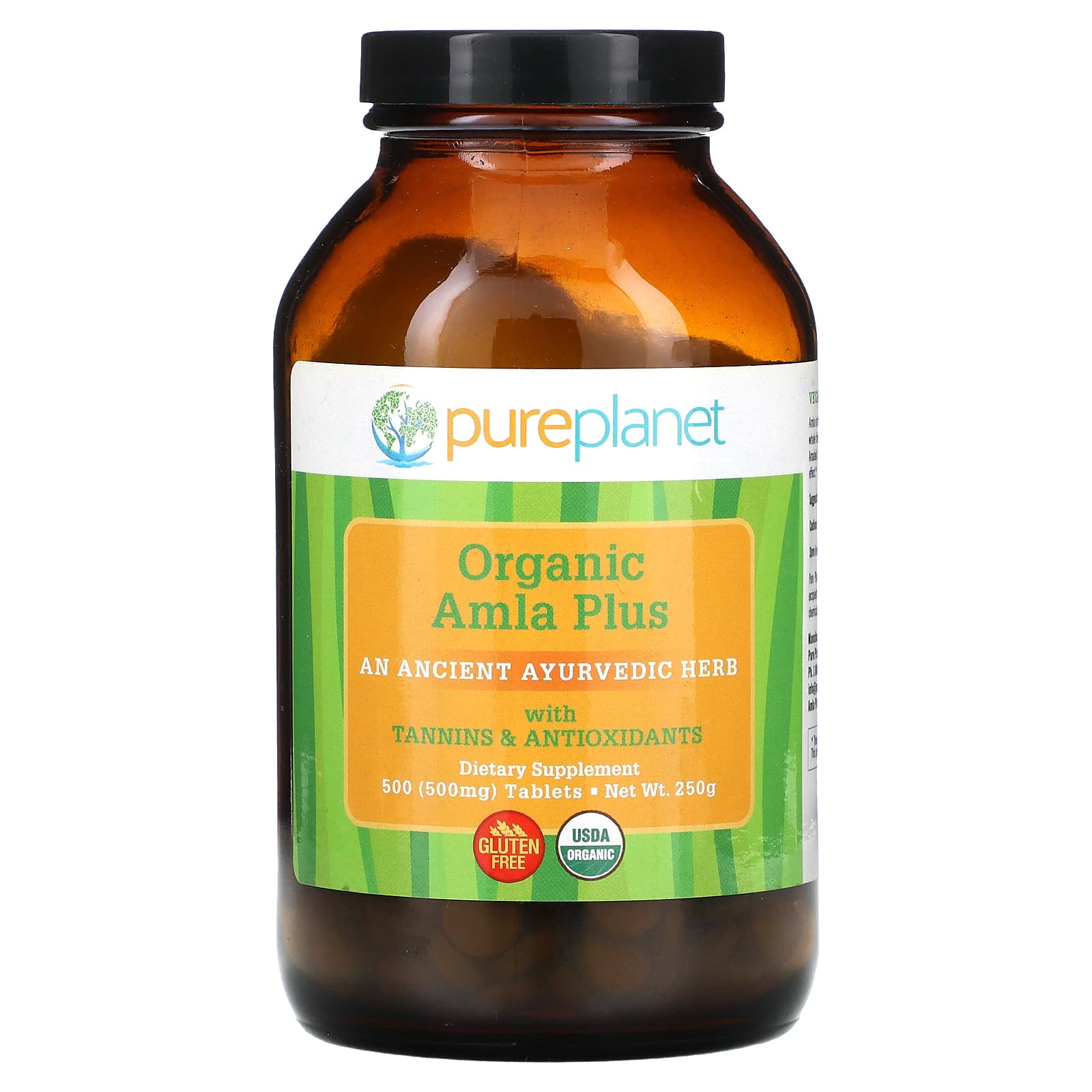 Pure Planet-Organic Amla Plus-500 mg-500 Tablets