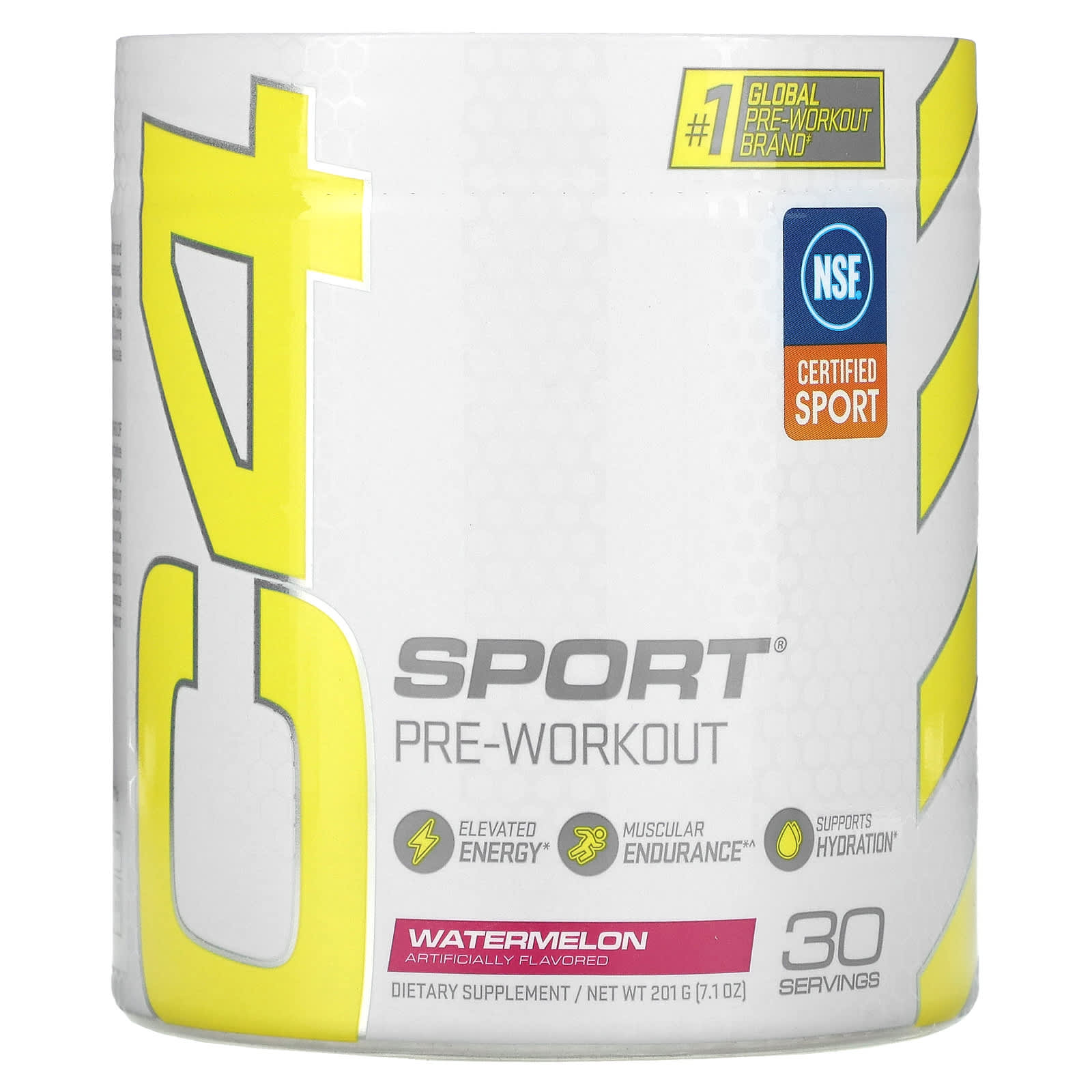 Cellucor-C4 Sport-Pre-Workout-Watermelon-7.1 oz (201 g)