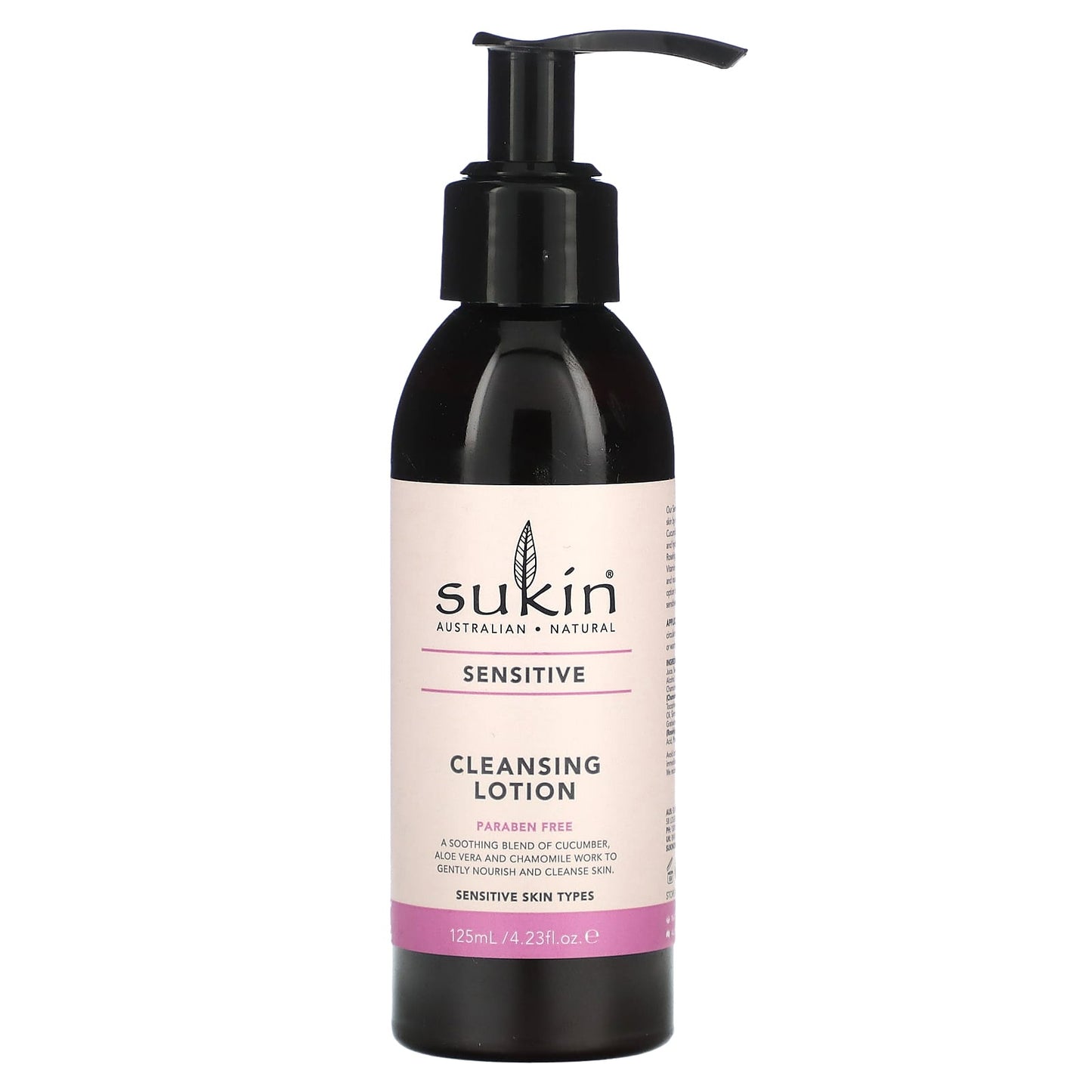 Sukin-Cleansing Lotion-Sensitive-4.23 fl oz (125 ml)