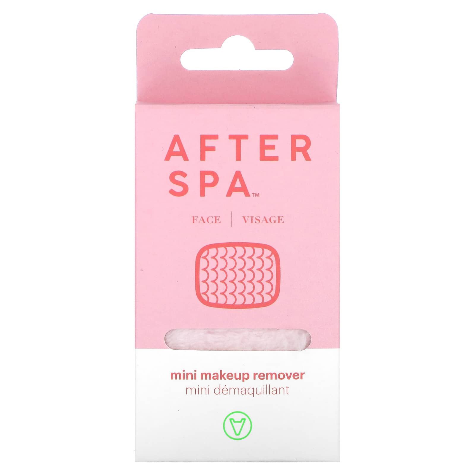 AfterSpa-Mini Makeup Remover-Pink-1 Cloth