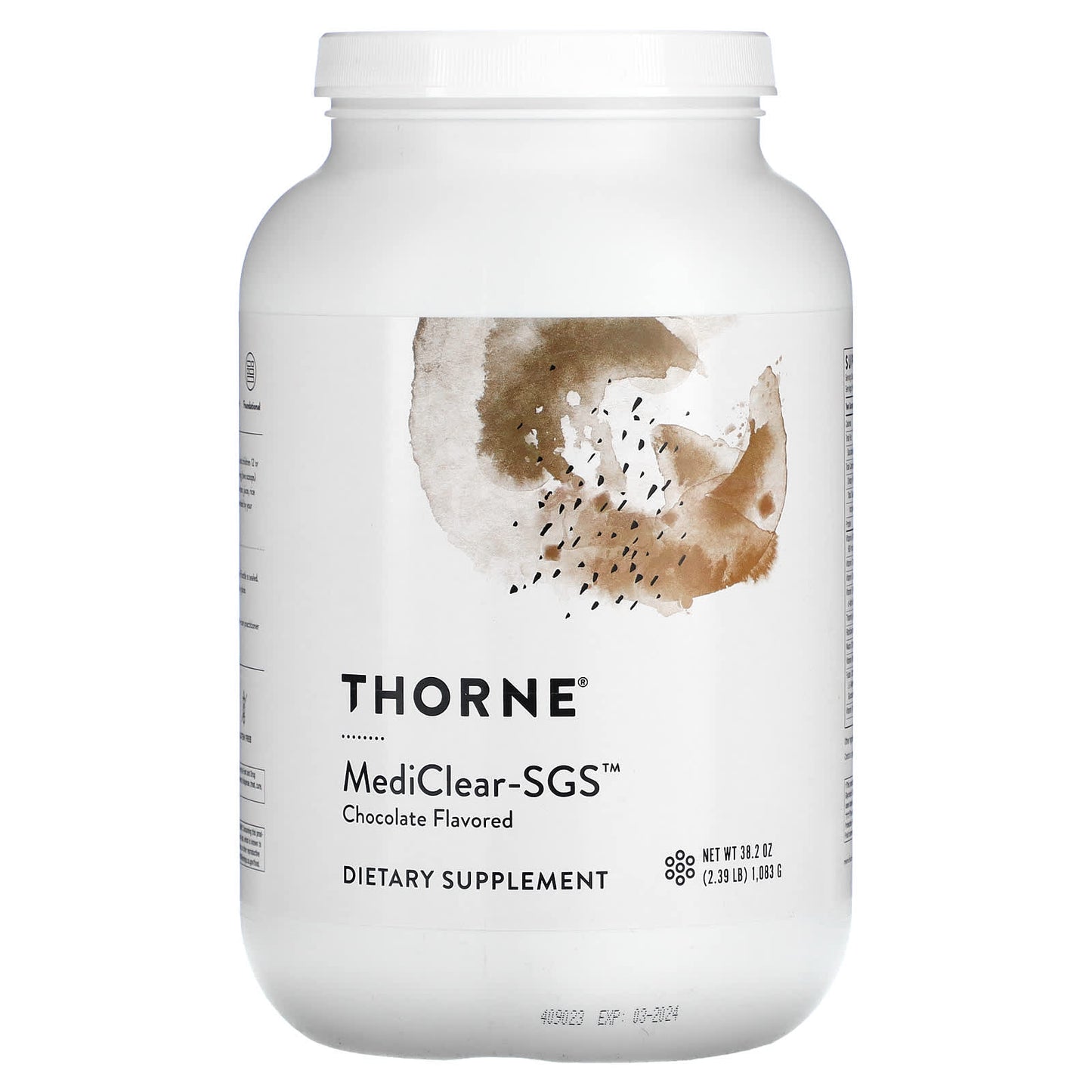 Thorne-MediClear-SGS-Chocolate-38.2 oz (1,082 g)