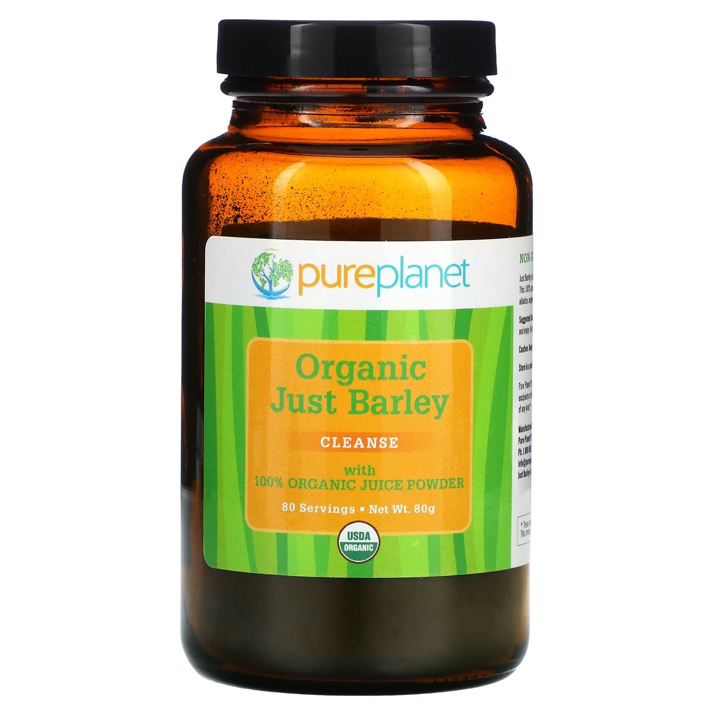 Pure Planet-Organic Just Barley-80 g