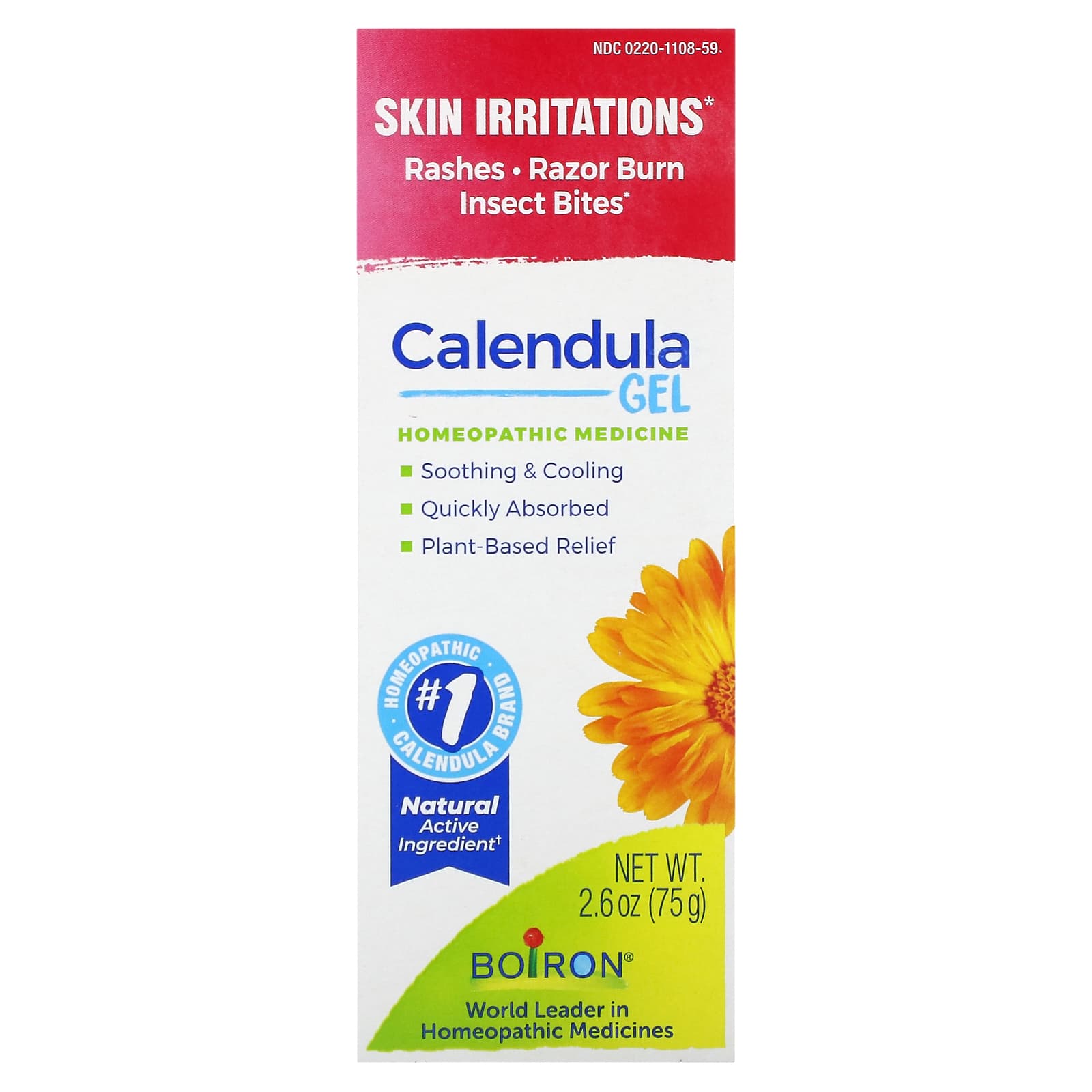 Boiron-Calendula Gel-2.6 oz (75 g)