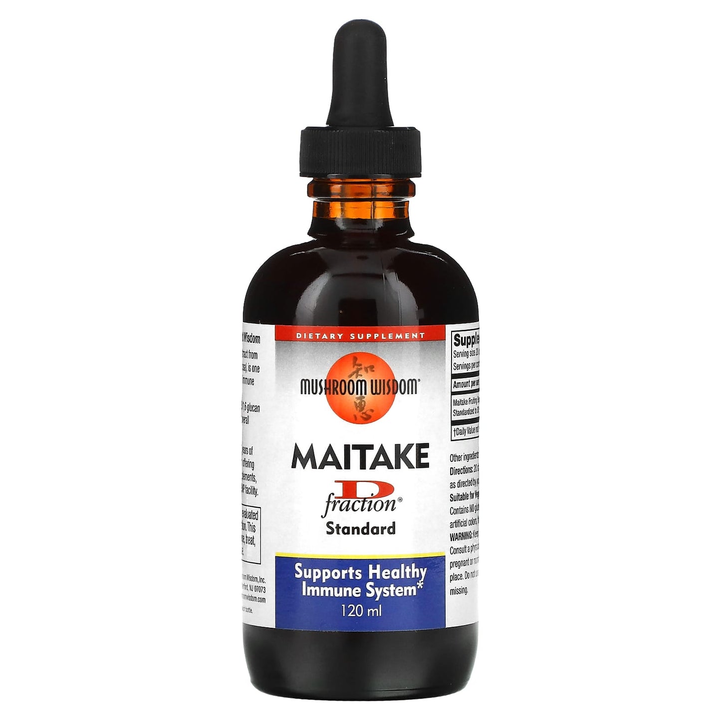 Mushroom Wisdom-Maitake D-Fraction-Standard-120 ml