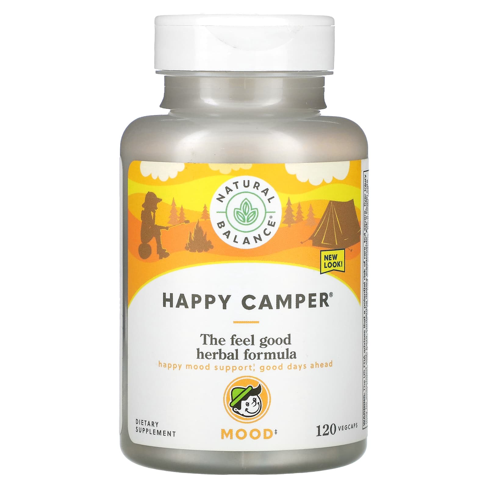 Natural Balance-Happy Camper-Mood-120 Vegcaps