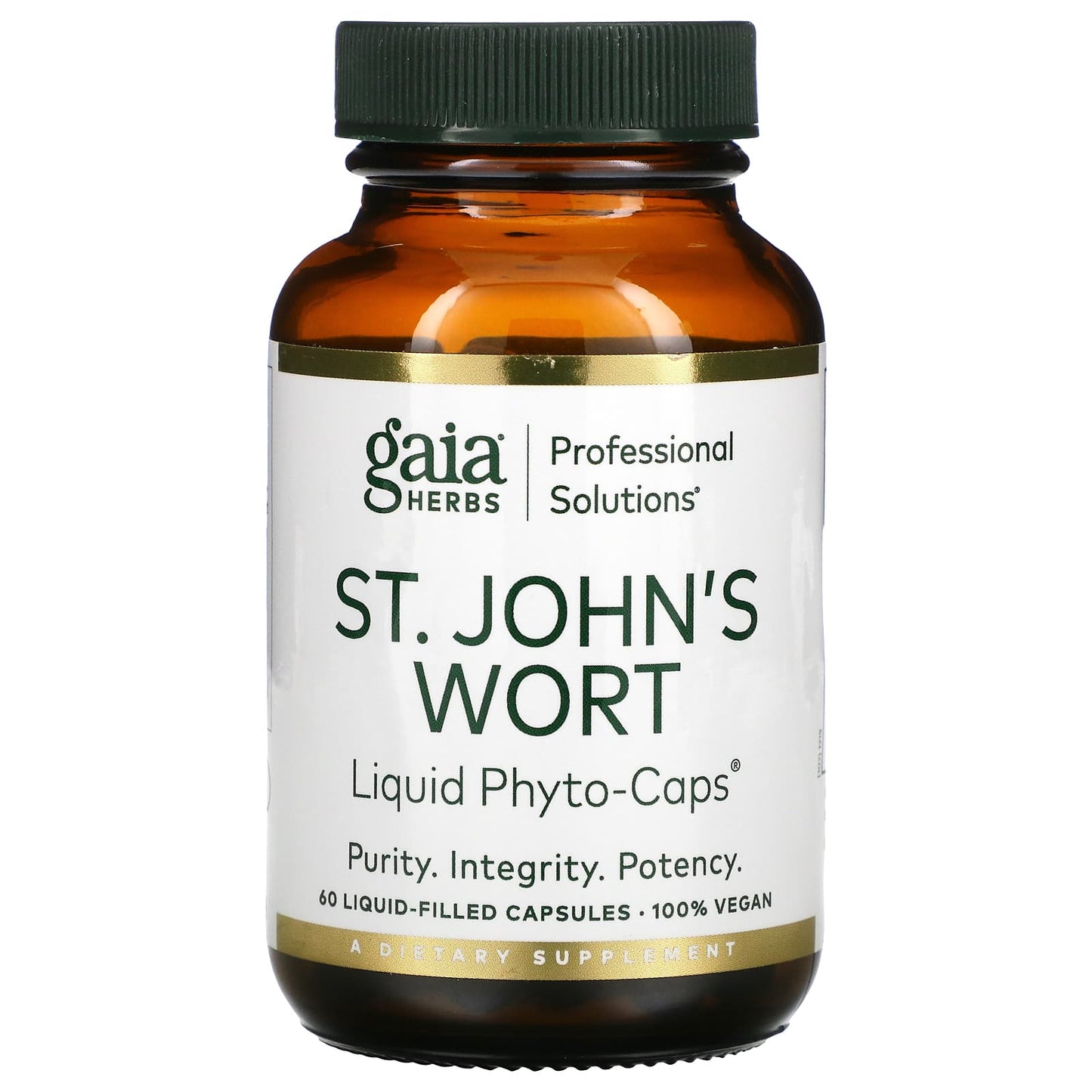 Gaia Herbs Professional Solutions-St. John's Wort-60 Liquid-Filled Capsules