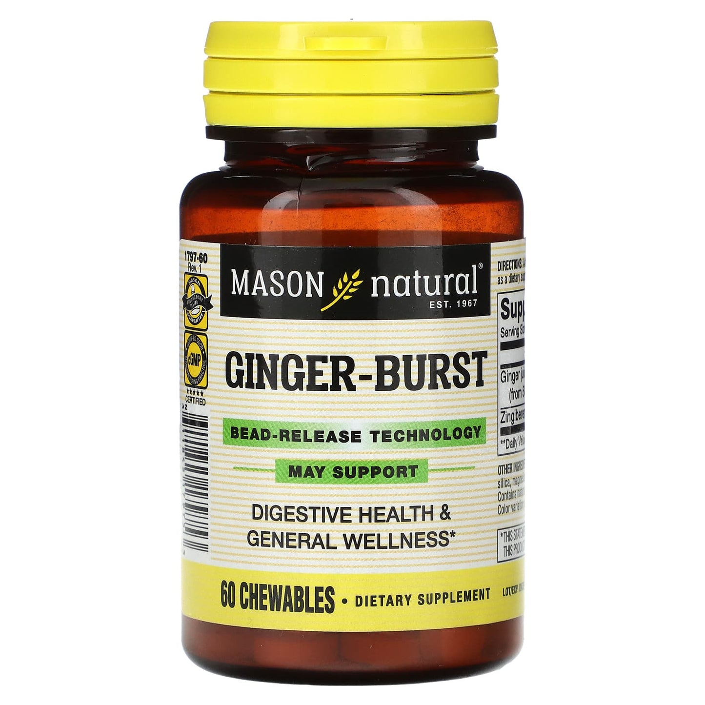 Mason Natural-Ginger-Burst-60 Chewables