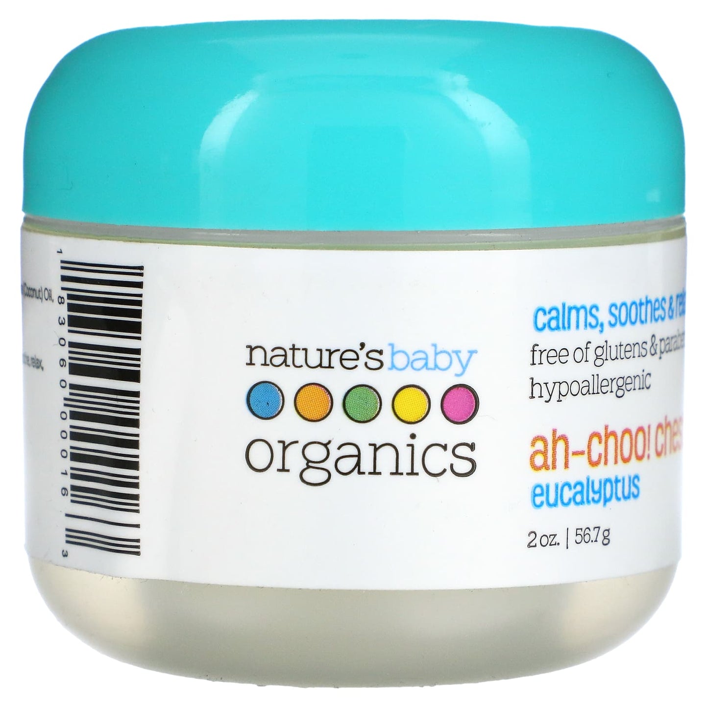 Nature's Baby Organics-Ah-Choo! Chest Rub-Eucalyptus-2 oz (56.7 g)