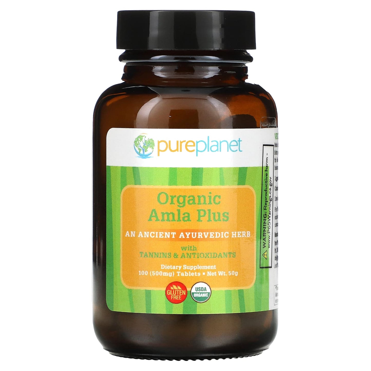 Pure Planet-Organic Amla Plus-500 mg-100 Tablets