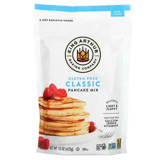 King Arthur Baking Company-Classic Pancake Mix-Gluten Free-15 oz (425 g)