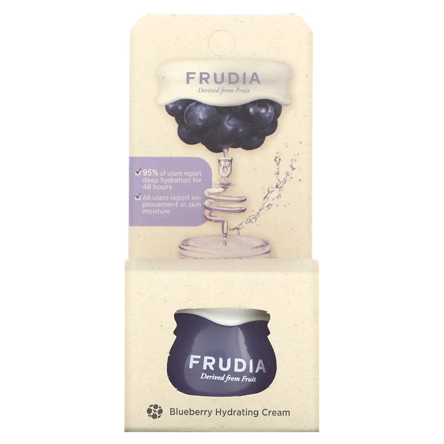 Frudia, Blueberry Hydrating Cream, 0.35 oz (10 g)