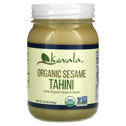 Kevala-Organic Sesame Tahini-16 oz (454 g)