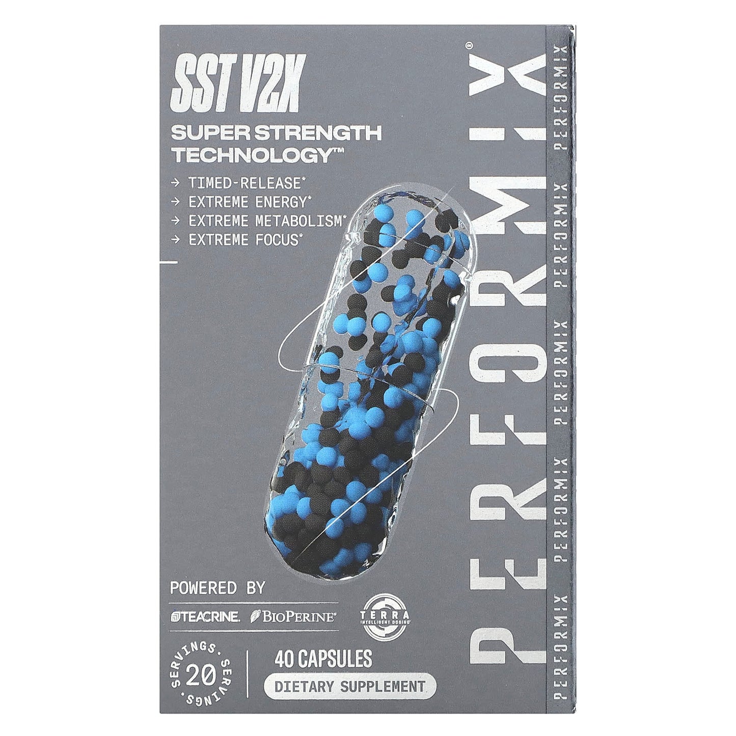 Performix-SST V2X Super Strength Technology-40 Capsules