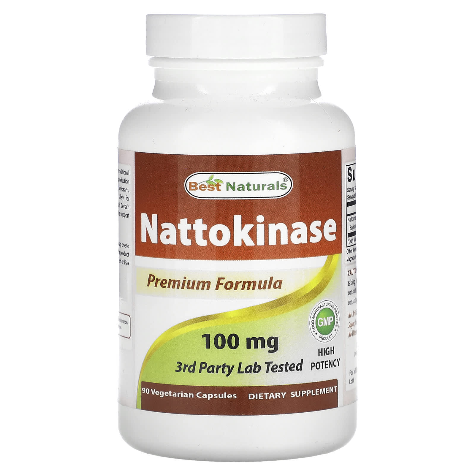 Best Naturals-Nattokinase-100 mg-90 Vegetarian Capsules