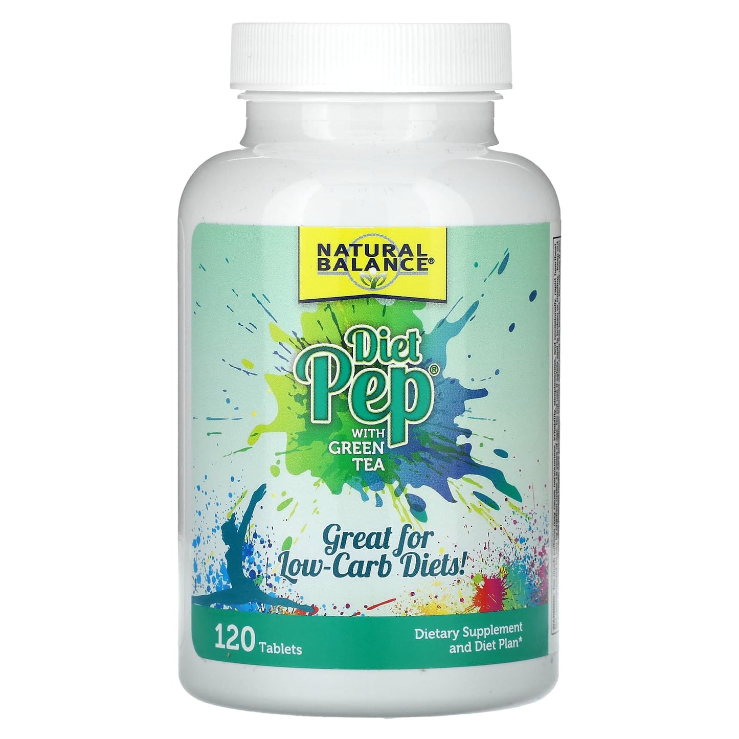 Natural Balance, Diet Pep with Green Tea, 120 Tablets