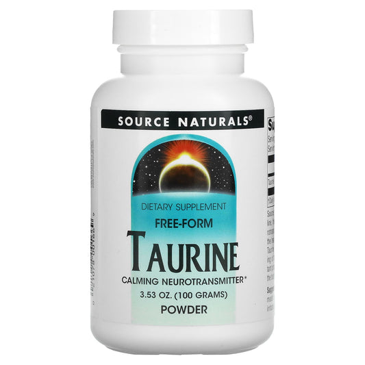 Source Naturals-Taurine Powder-3.53 oz (100 g)