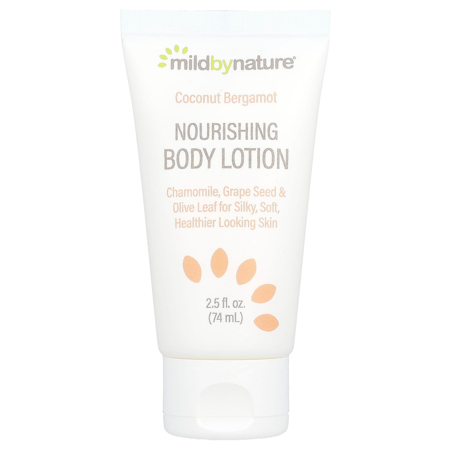 Mild By Nature-Nourishing Body Lotion-Coconut Bergamot-2.5 fl oz (74 ml)