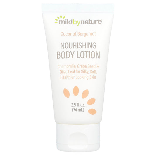 Mild By Nature-Nourishing Body Lotion-Coconut Bergamot-2.5 fl oz (74 ml)