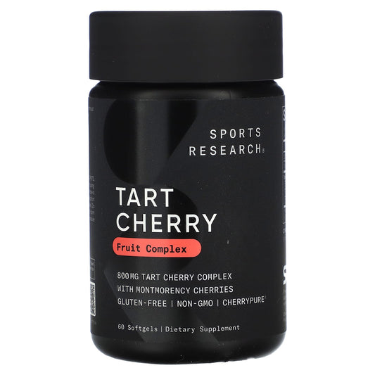 Sports Research-Tart Cherry Fruit Complex-800 mg-60 Softgels