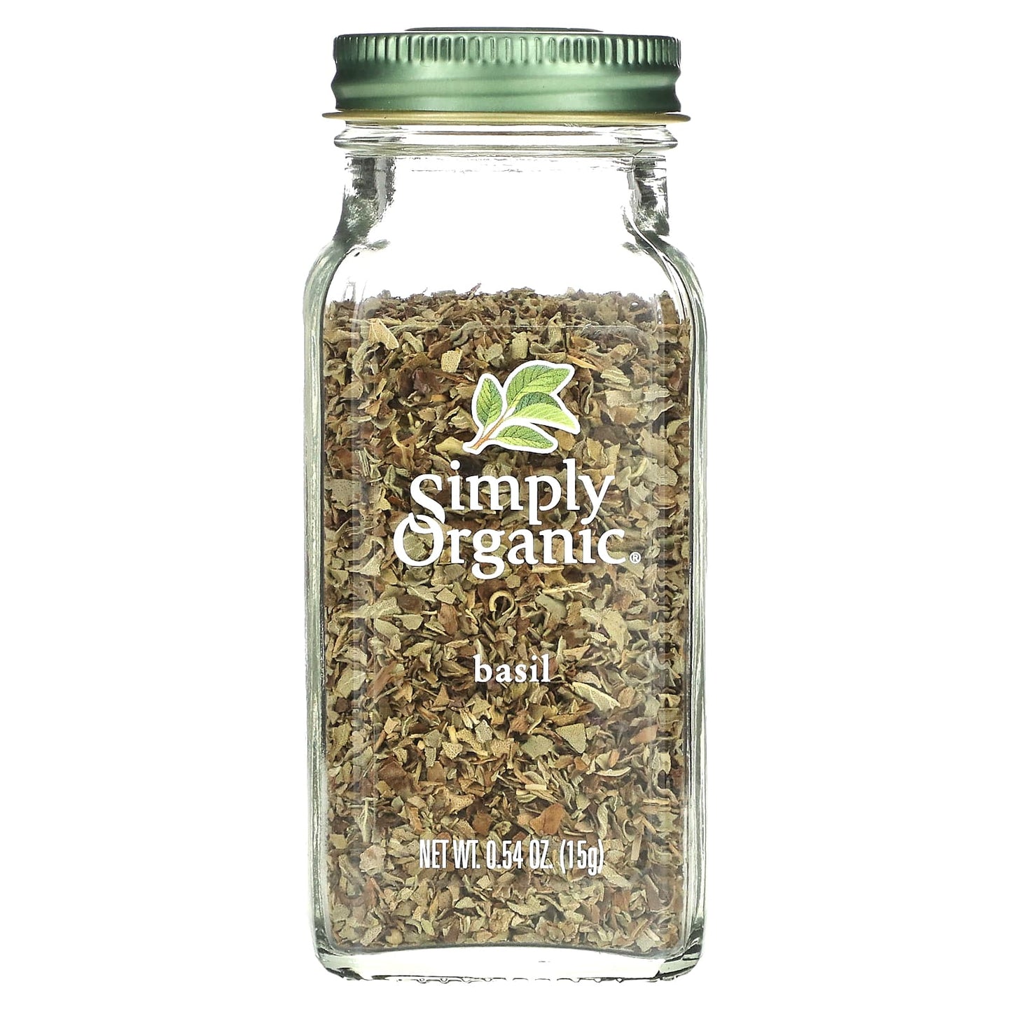 Simply Organic-Basil-0.54 oz (15 g)