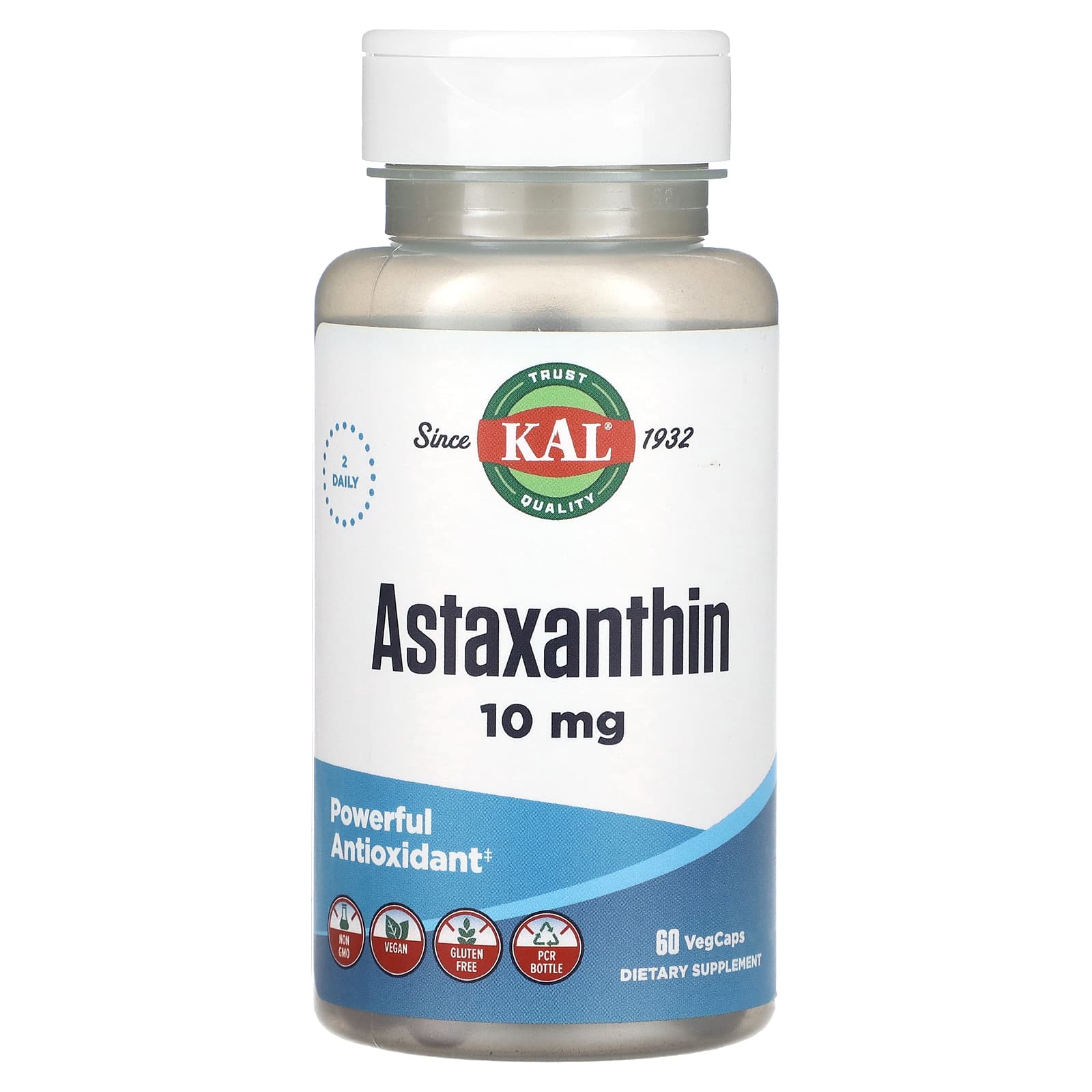 KAL-Astaxanthin-5 mg-60 VegCaps