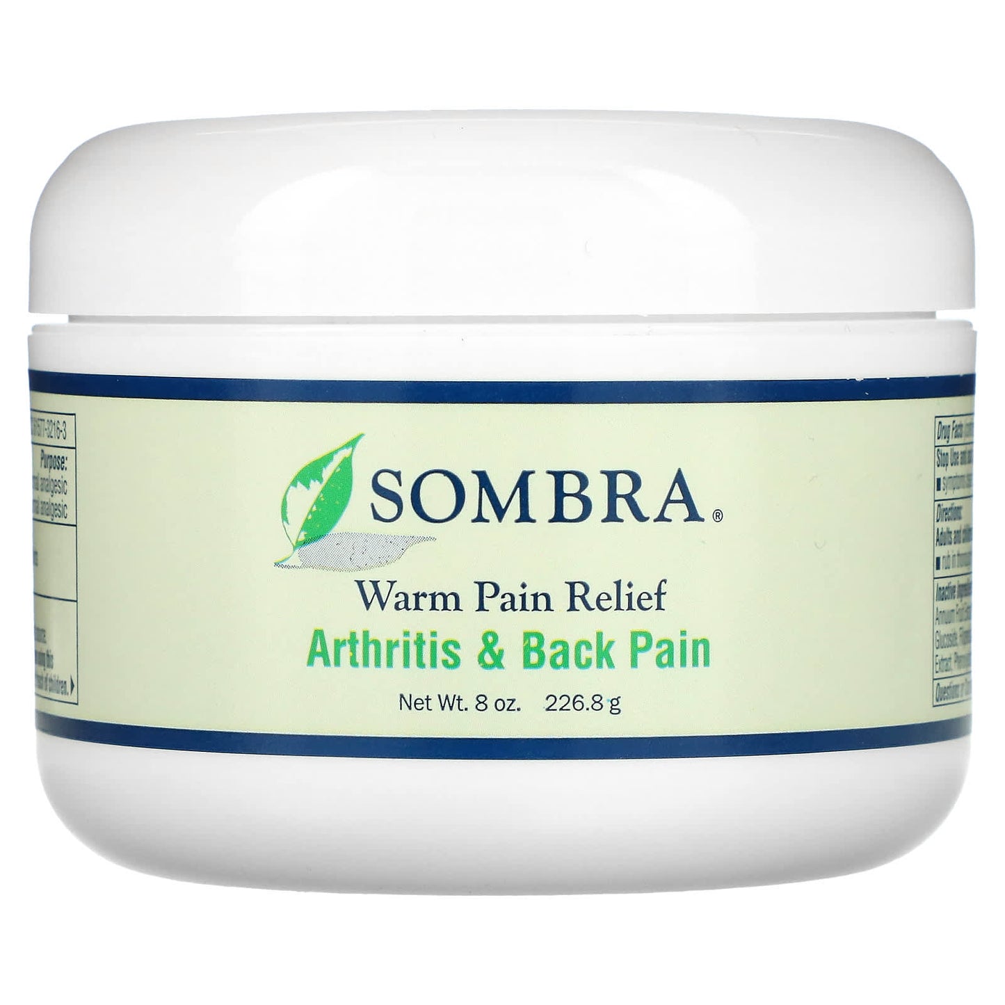 Sombra Professional Therapy-Warm Pain Relief-Arthritis & Back Pain-8 oz (226.8 g)