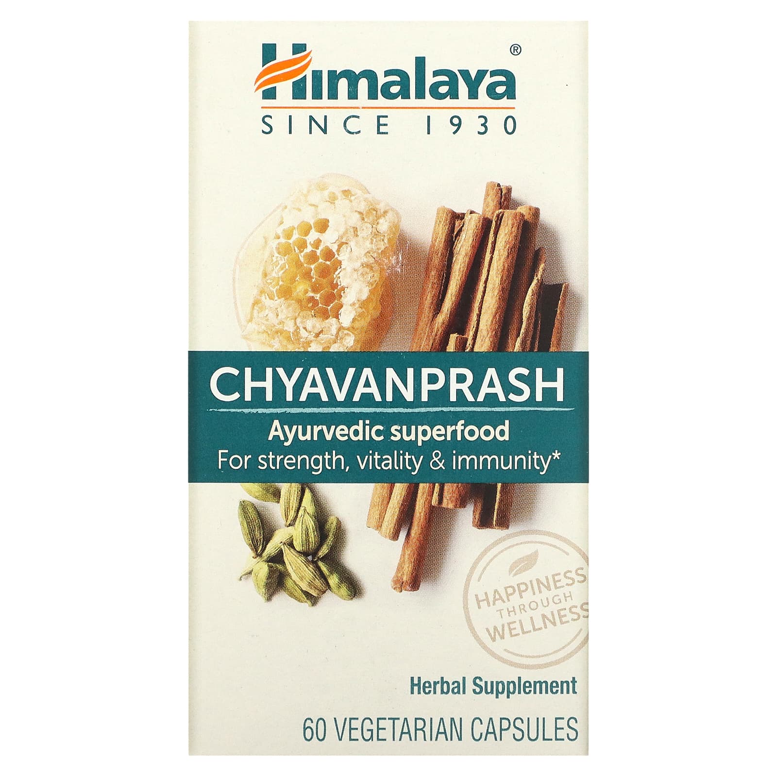 Himalaya-Chyavanprash Ayurvedic Superfood-60 Vegetarian Capsules