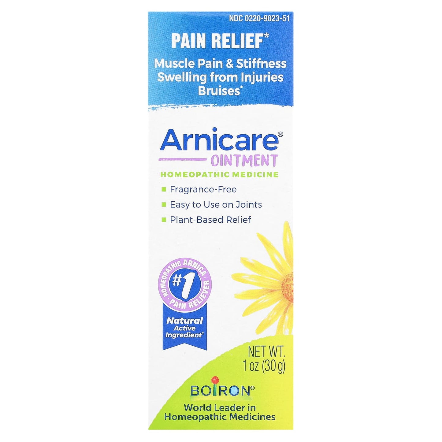 Boiron, Arnicare Ointment, Pain Relief, Fragrance-Free, 1 oz (30 g)