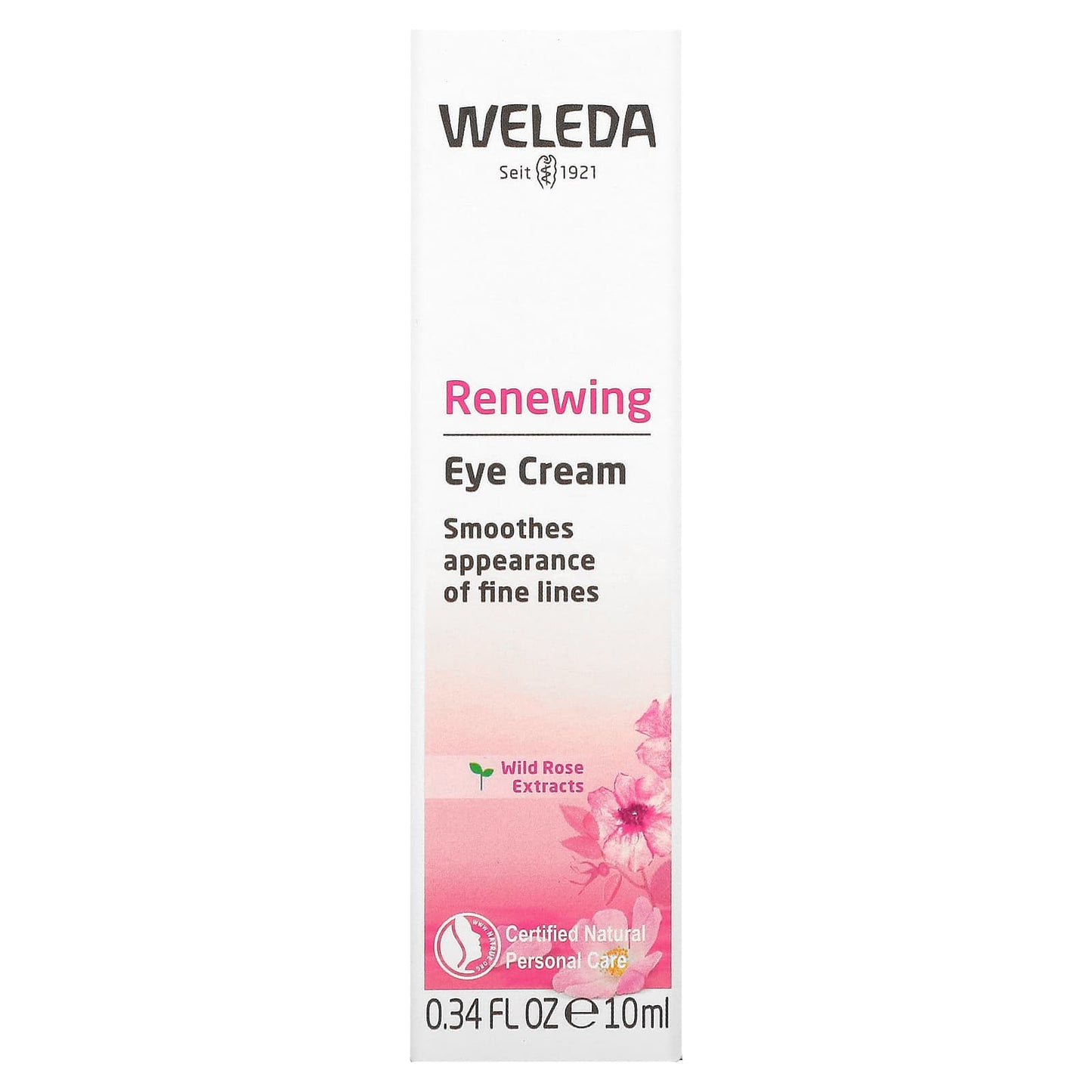 Weleda, Renewing Eye Cream, All Skin Types, Wild Rose Extracts, 0.34 fl oz (10 ml)