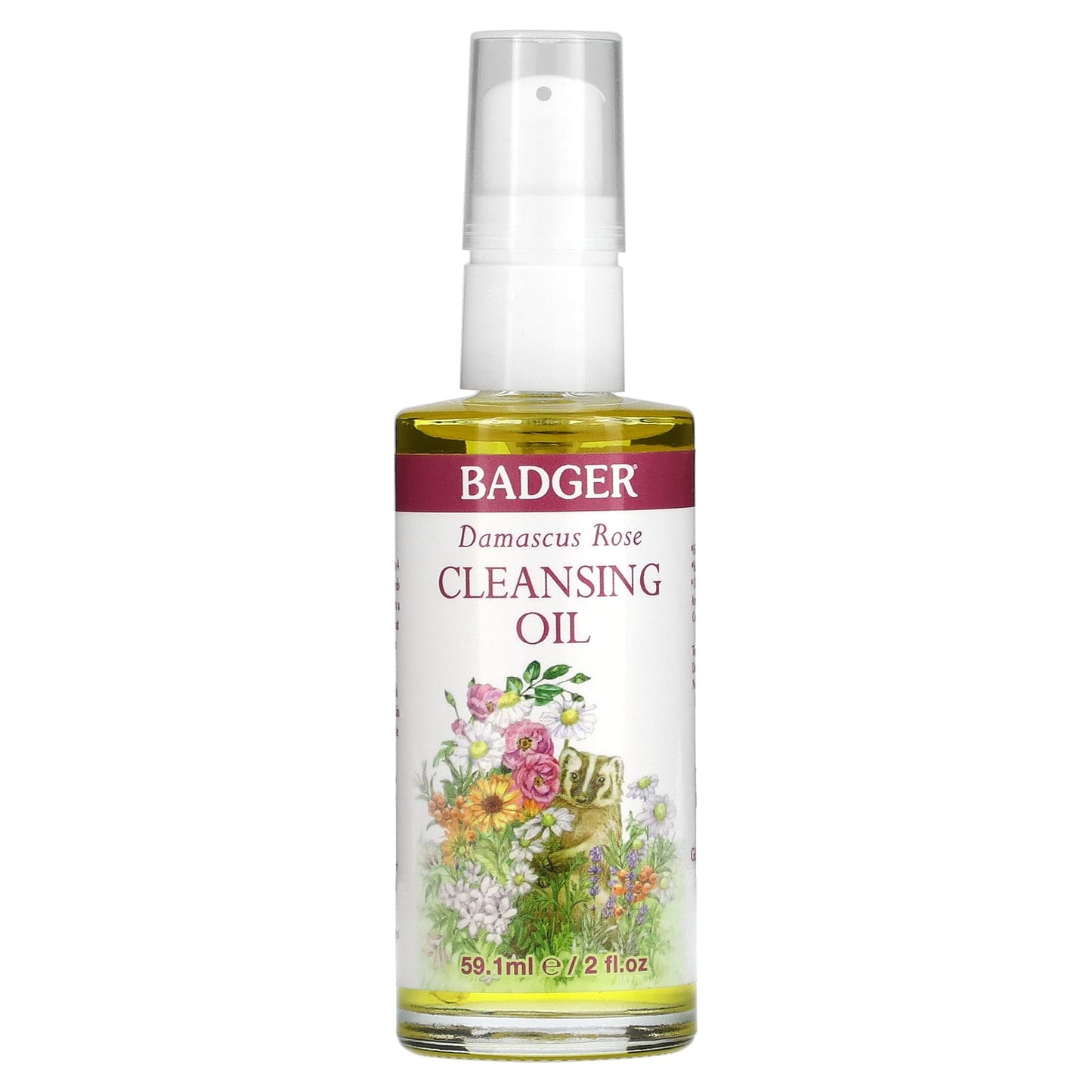 Badger Company-Damascus Rose Cleaning Oil-2 fl oz (59.1 ml)