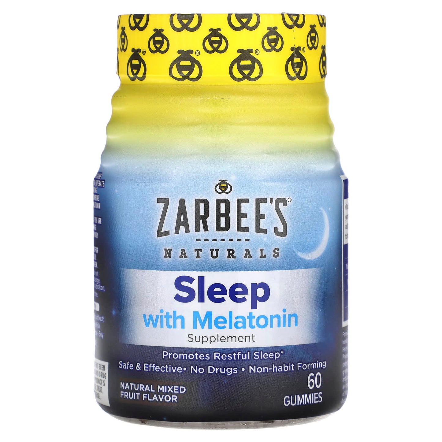 Zarbee's-Sleep with Melatonin-Natural Mixed Fruit-60 Gummies