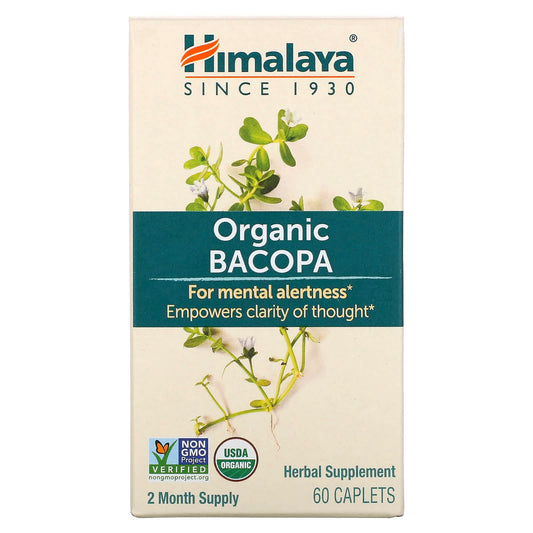 Himalaya-Organic Bacopa-60 Caplets