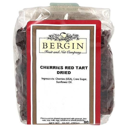 Bergin Fruit and Nut Company-Cherries Red Tart-Dried-10 oz (283 g)