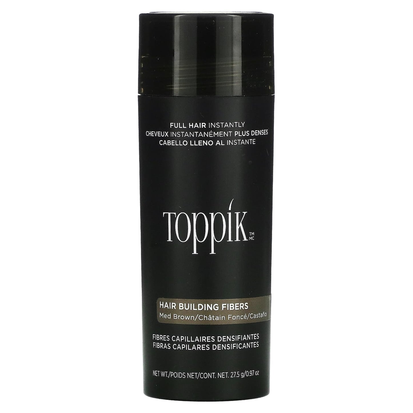 Toppik-Hair Building Fibers-Medium Brown-0.97 oz (27.5 g)