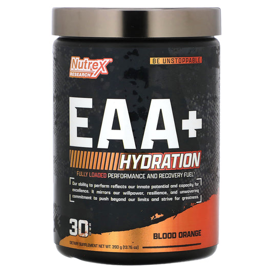 Nutrex Research-EAA+ Hydration-Blood Orange-13.76 oz (390 g)