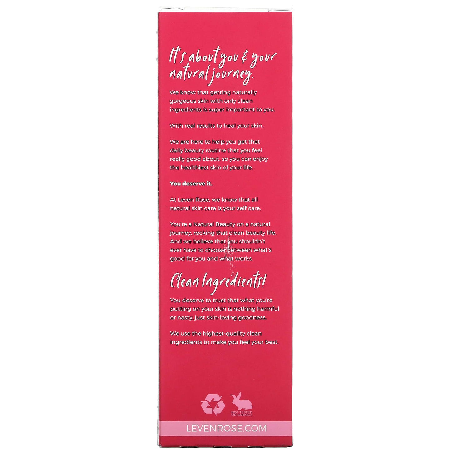 Leven Rose, 100% Nature Powered, Vitamin E Serum, 4 fl oz (118 ml)