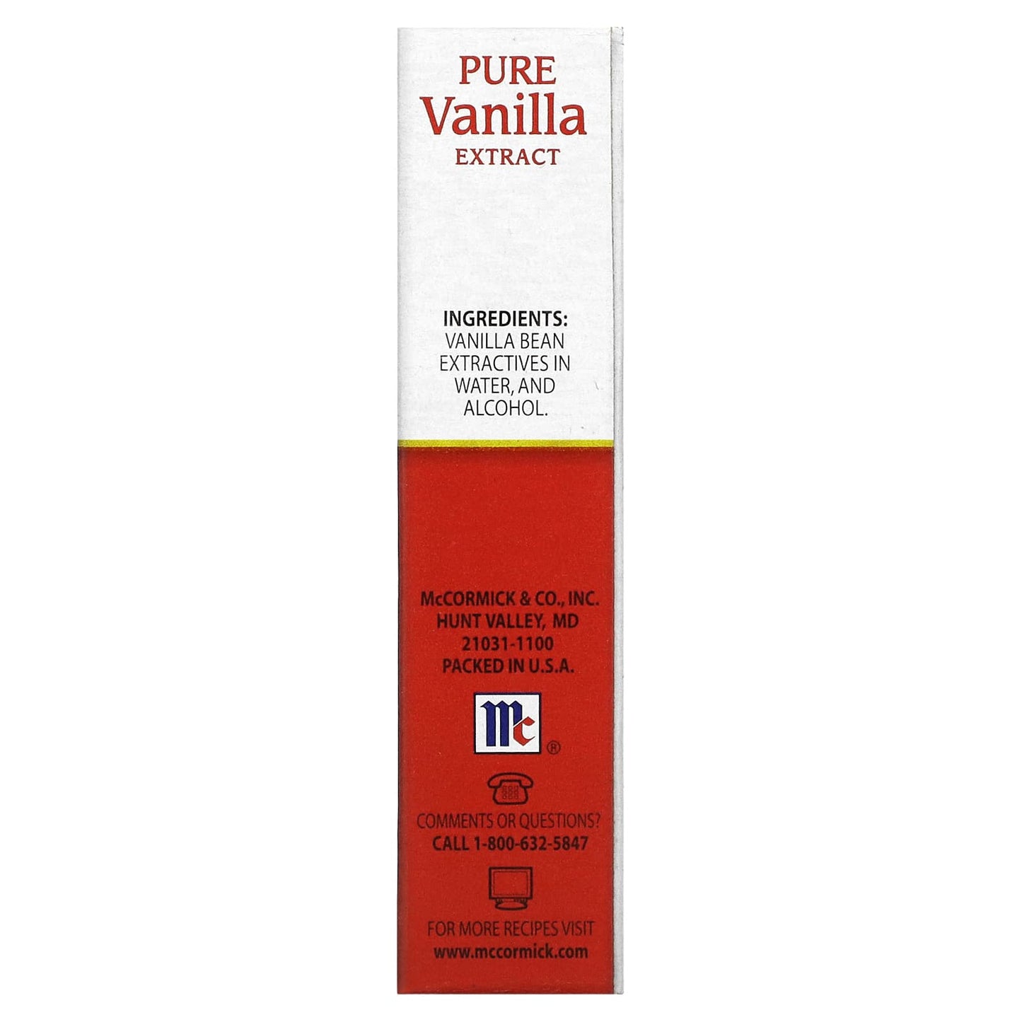 McCormick, Pure Vanilla Extract, 1 fl oz (29 ml)