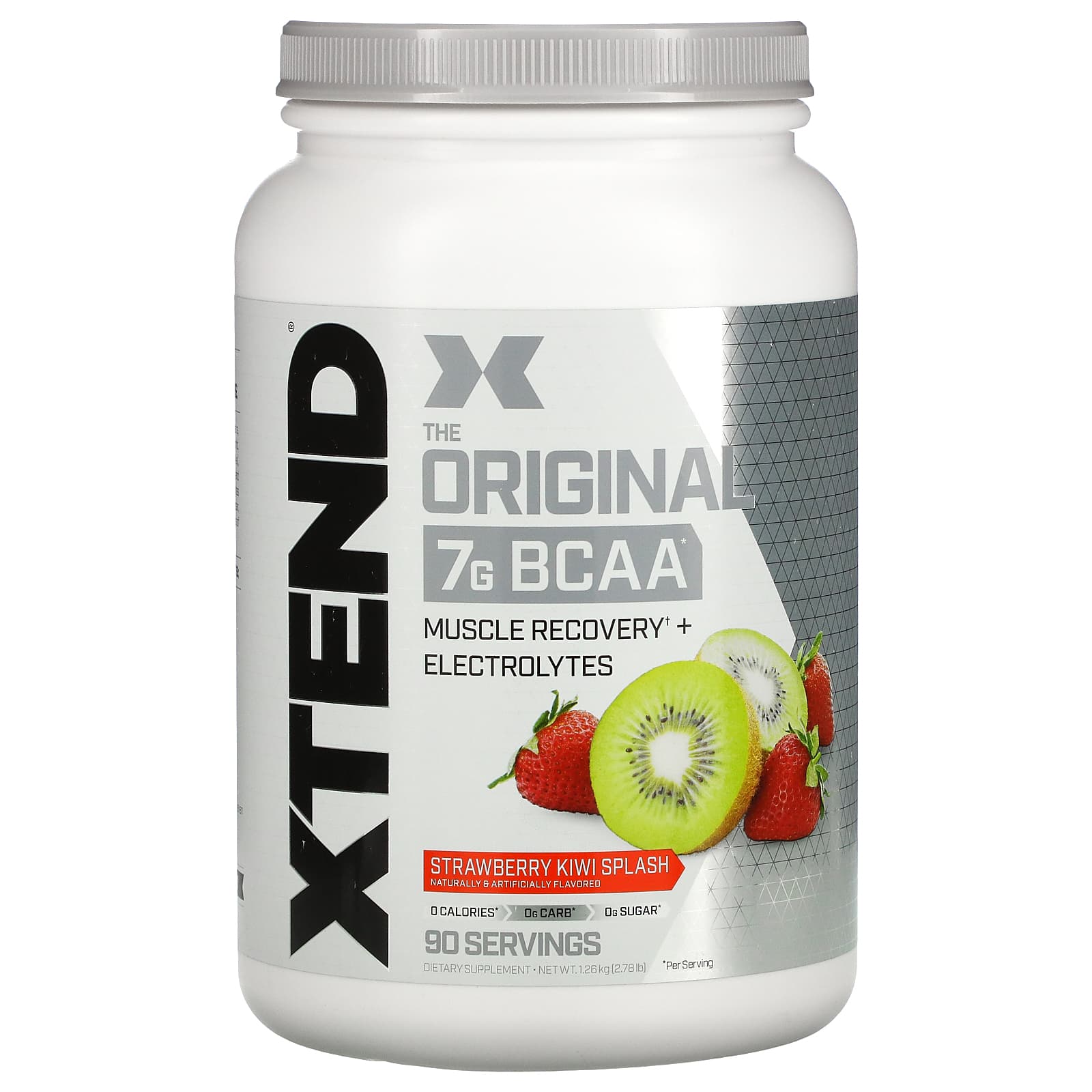 Xtend-The Original 7G BCAA-Strawberry Kiwi Splash-2.78 lb (1.26 kg)