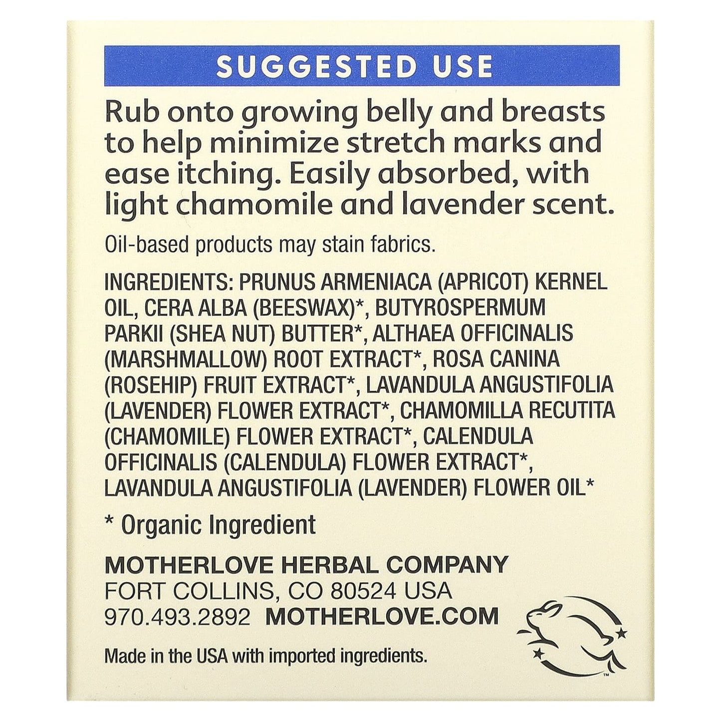 Motherlove, Pregnant Belly Salve, 4 fl oz (118 ml)