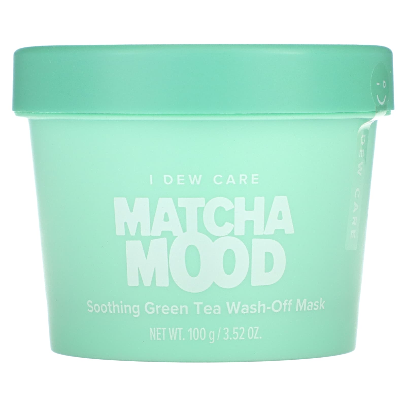 I Dew Care-Matcha Mood-Soothing Green Tea Wash-Off Beauty Mask- 3.52 oz (100 g)