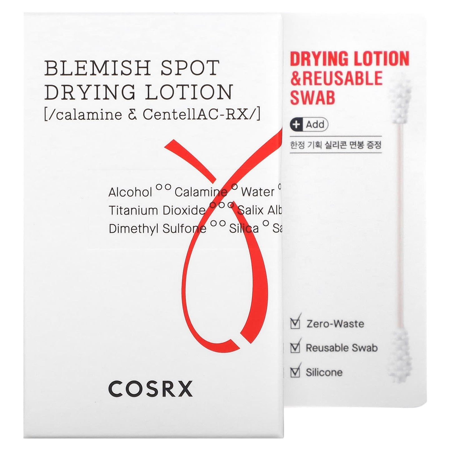 CosRx, AC Collection, Blemish Spot Drying Lotion & Reusable Swab, 1.01 fl oz (30 ml)