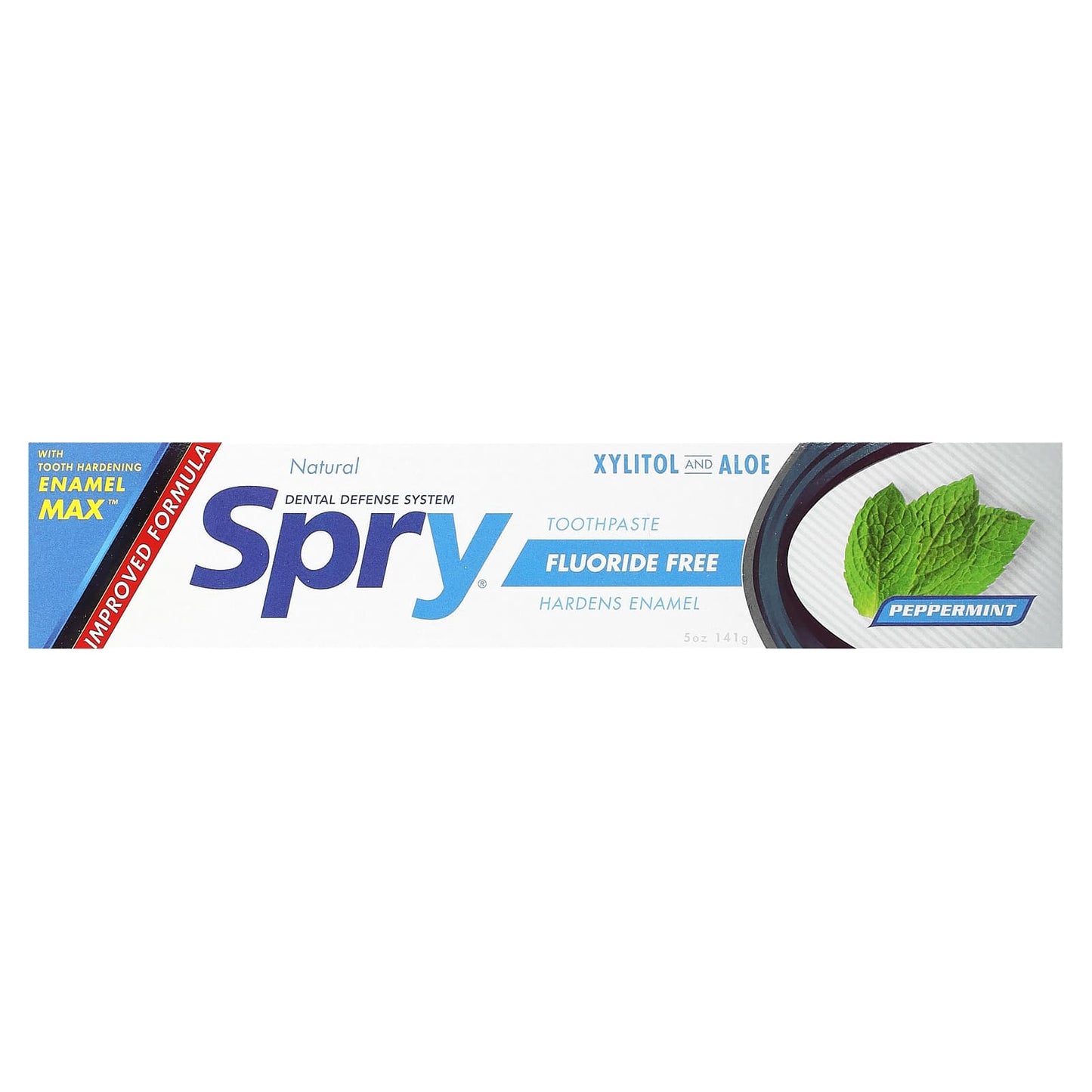 Xlear, Spry Toothpaste, Fluoride Free, Peppermint, 5 oz (141 g)